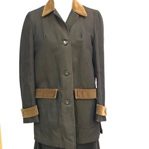 Vintage Sharkskin Car Coat